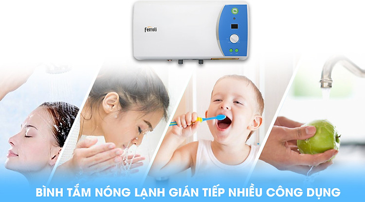 Máy nước nóng Ferroli VERDI 15L AE 15 Lít - Đa dạng công dụng