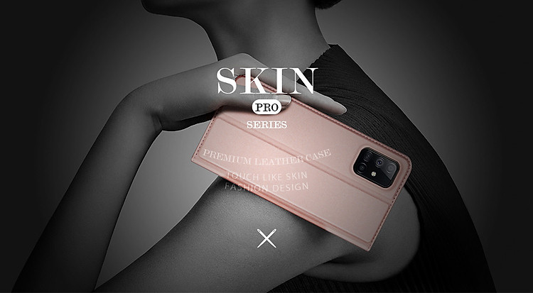 Bao da Samsung Galaxy M51 Dux Ducis Skin - Hàng nhập khẩu