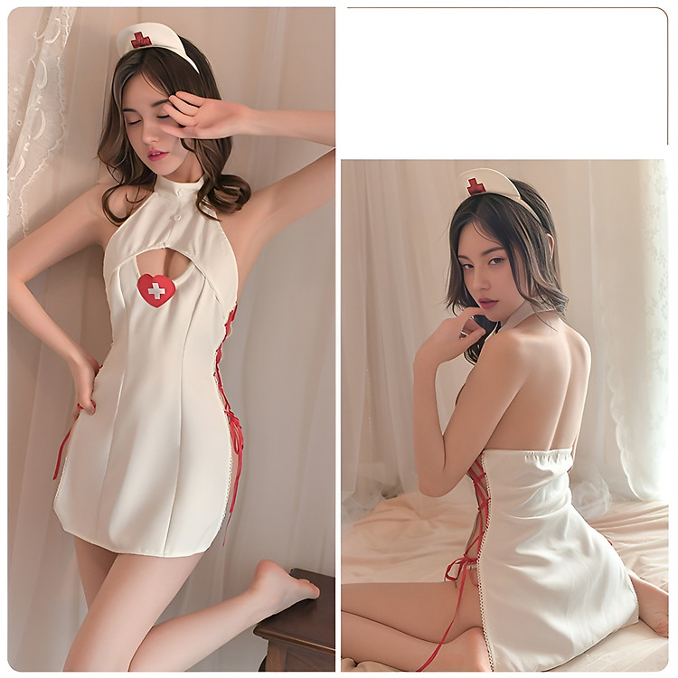 Bộ Cosplay Y Tá Quyến Rũ