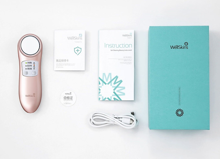 XIAOMI YOUPIN WéllSkins Electric Facial Cleanser Làm sạch lỗ chân lông Máy massage làm đẹp da Spa Dụng cụ chăm sóc sắc đẹp 11