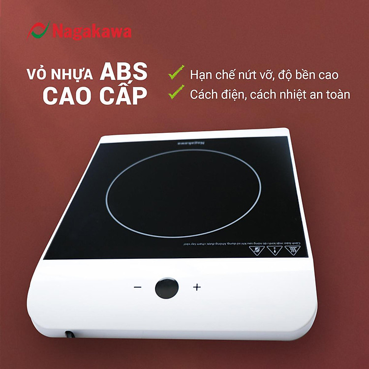 Bếp từ đơn Nagakawa NAG0712 vỏ nhựa ABS