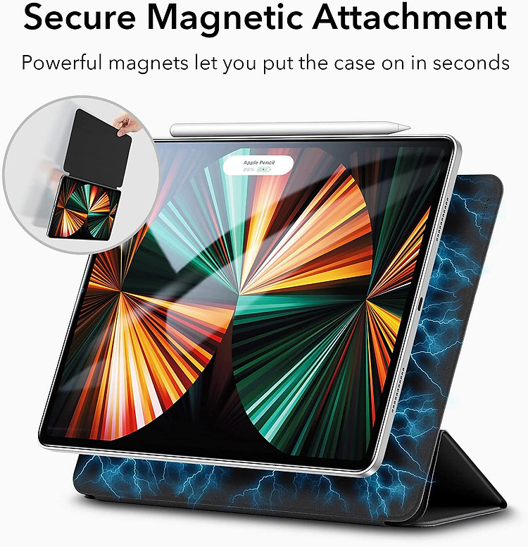 Bao Da Dành Cho iPad Pro 11 inch 2021/2022 và iPad Pro 12.9 inch 2021/2022 ESR Rebound Magnetic Slim Case - Hàng Nhập Khẩu