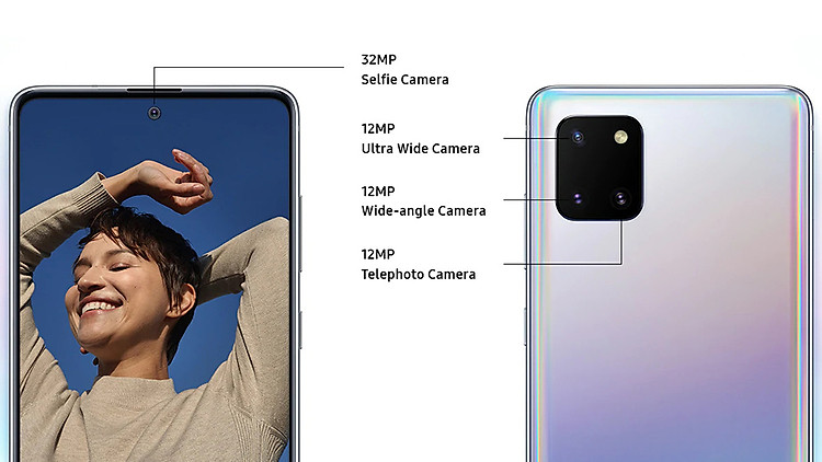camera Samsung Galaxy Note10 Lite