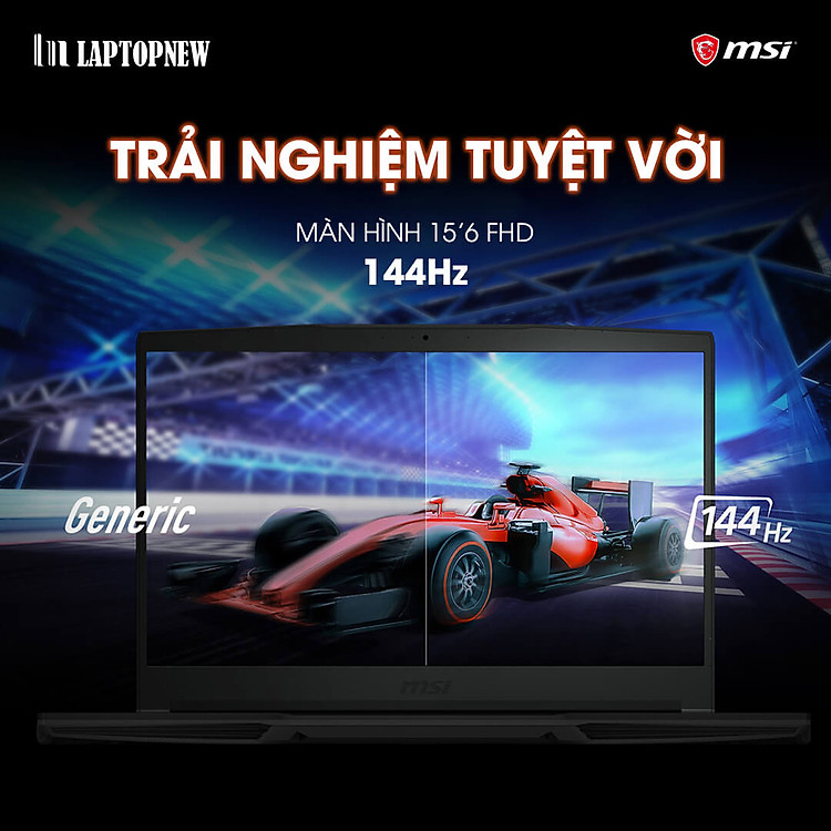 Màn hình 15.6-inch FHD IPS (1920x1080), viền mỏng, chống chói