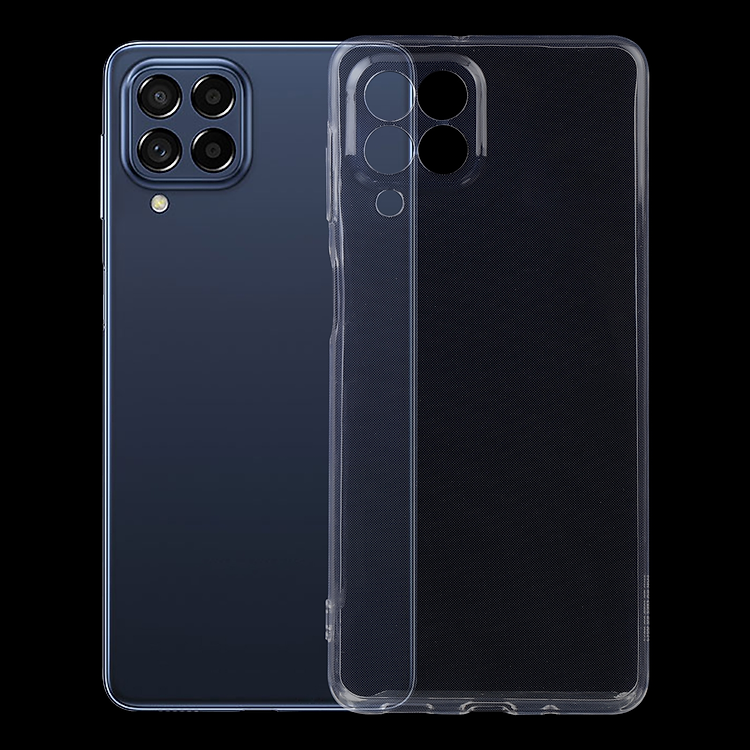 Ốp lưng silicon dẻo trong suốt mỏng 0.6mm cho Samsung Galaxy M33 - M53 hiệu Ultra Thin