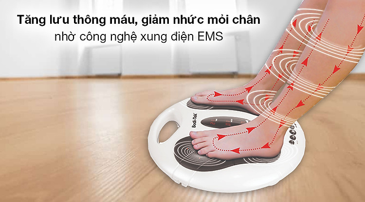 Máy massge chân Rio Tek CRBO3 - Máy massage chân sử dụng công nghệ xung điện EMS