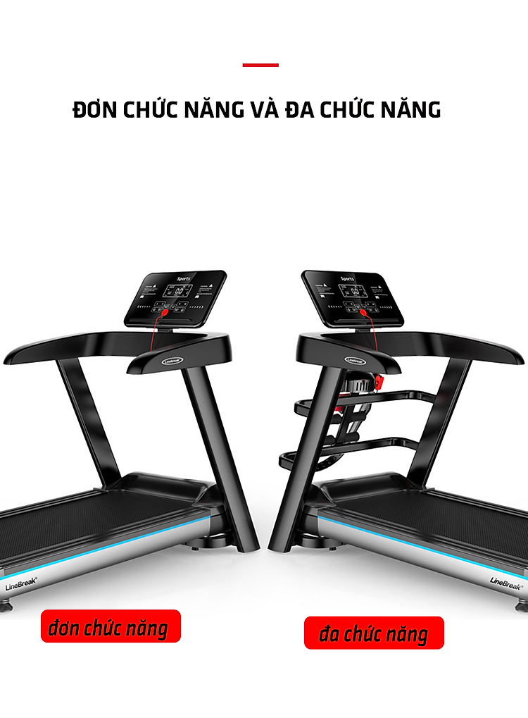 máy chạy bộ đa năng tại nhà