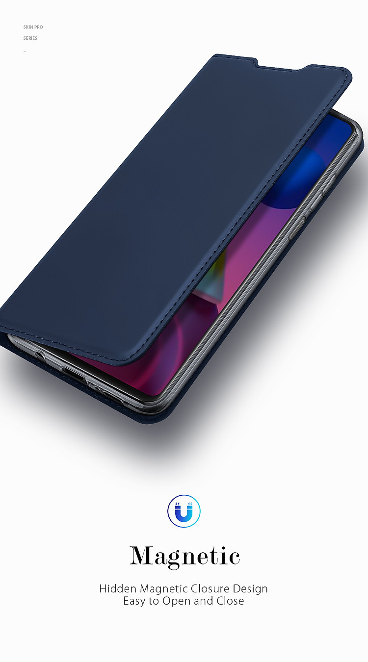 Bao da Samsung Galaxy M51 Dux Ducis Skin - Hàng nhập khẩu