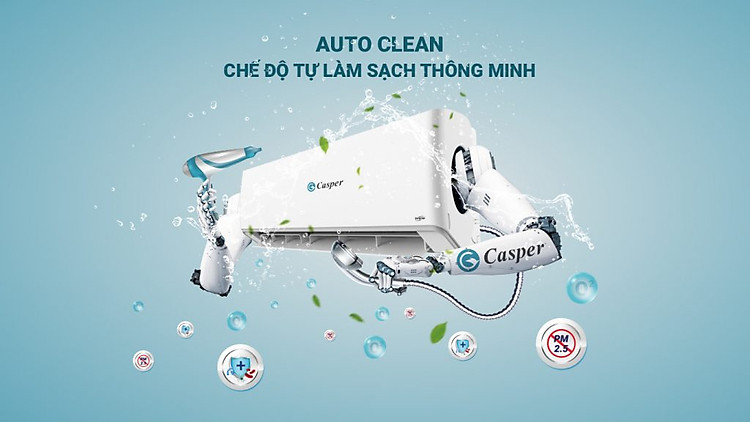 Điều hòa Casper KC-09FC32 công nghệ self cleaning