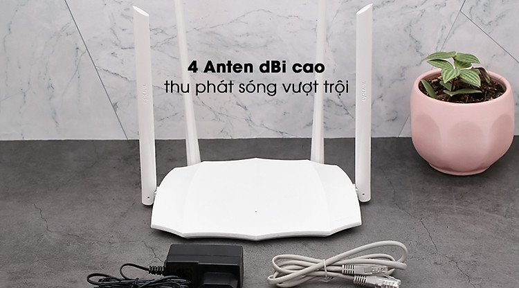 Router Wifi Chuẩn AC1200 Tenda AC5 V3 4 anten cao cấp