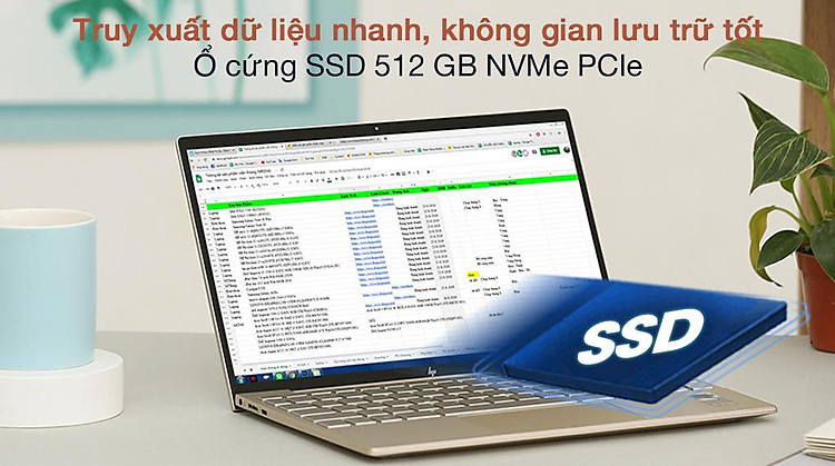 HP Envy 13 ba1535TU i7 1165G7 (4U6M4PA) - SSD