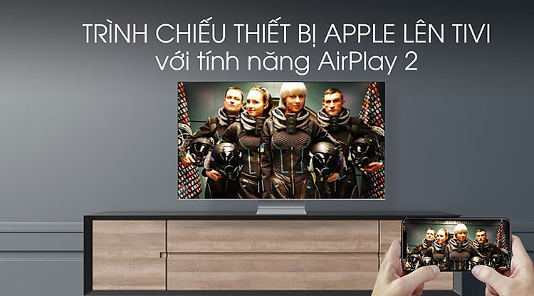 Series Smart TV Samsung Qled 8k - Đỉnh Cao Công Nghệ - Chính hãng 25 Airplay2-Smart Tivi QLED Samsung 8K