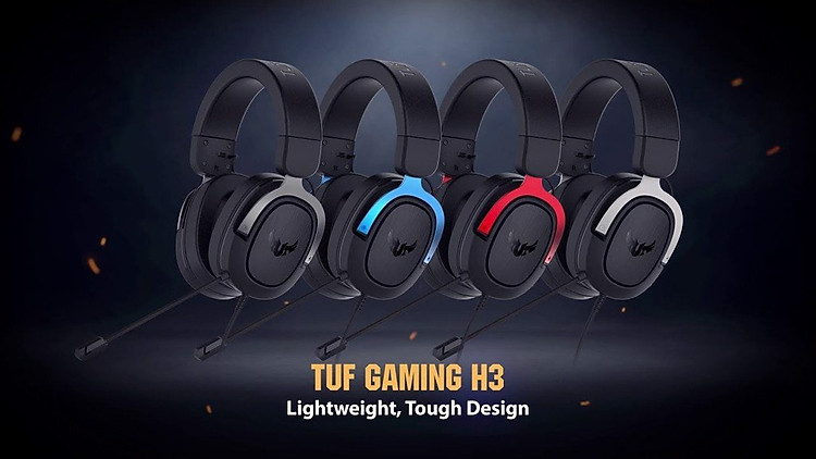 Giới thiệu Tai nghe TUF GAMING H3 Gun Metal