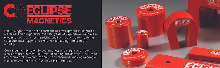 Eclipse Magnetics M19617NR Alnico Channel Horseshoe Magnet, Maximum Pull of 10 lb: A: Industrial & Scientific