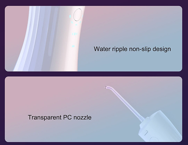 Máy Tăm Nước Mini Xiaomi Enpuly ML8 Mới Với Bình Chứa Nước Dung Tích Lớn 250ml Chống Thấm Nước Dùng Vệ Sinh Răng Miệng