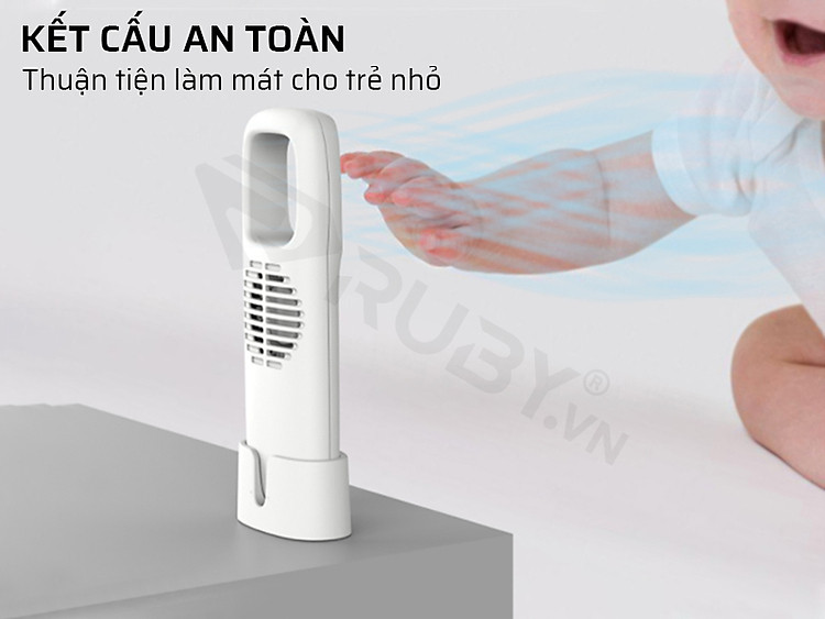 Kết cấu ăn toàn, thuận tiện làm mát cho trẻ nhỏ