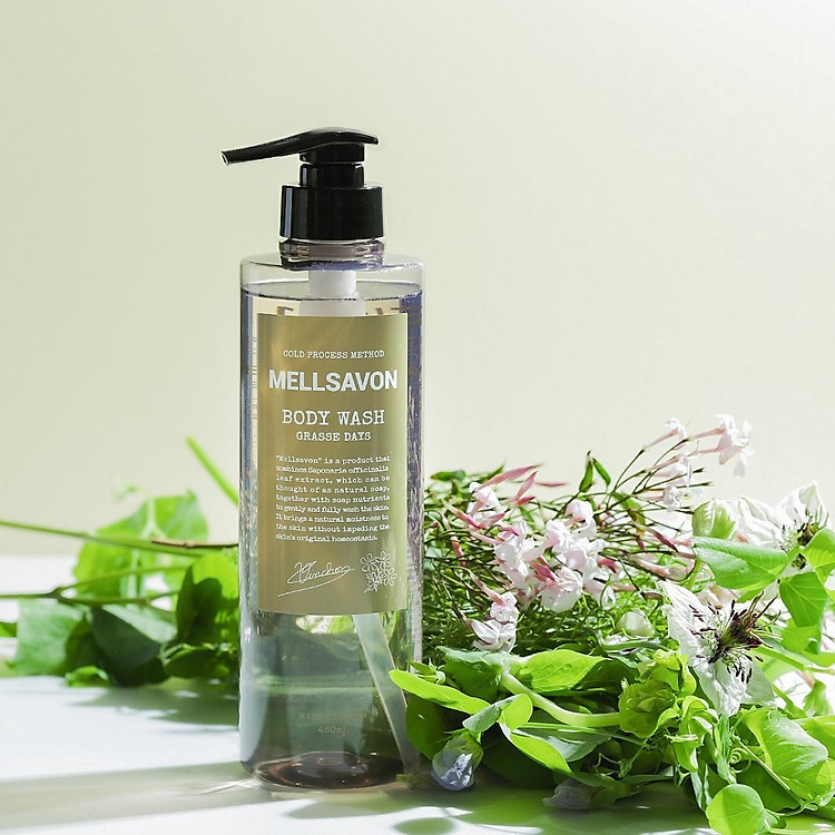 Sữa tắm nước hoa dưỡng mềm mịn da Mellsavon hương hoa cam ngọt ngào 460ml - 2
