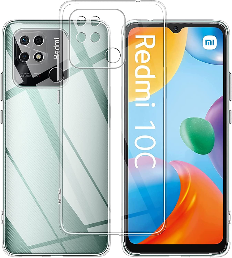 Ốp lưng silicon dẻo trong suốt mỏng 0.6mm cho Redmi 10C hiệu Ultra Thin