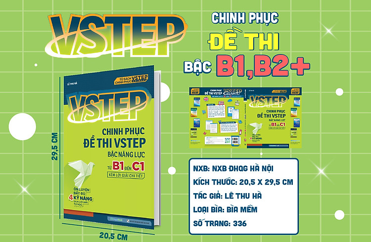 Combo Chinh Phục Kỹ Năng Nói - Viết và Luyện Đề Thi Bậc B1-C1 VSTEP (3 Cuốn)