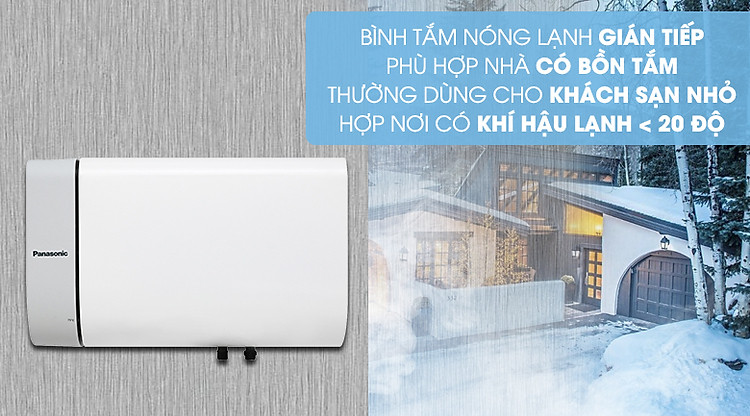 Máy nước nóng gián tiếp - Bình nước nóng Panasonic DH-20HAM 20 Lít