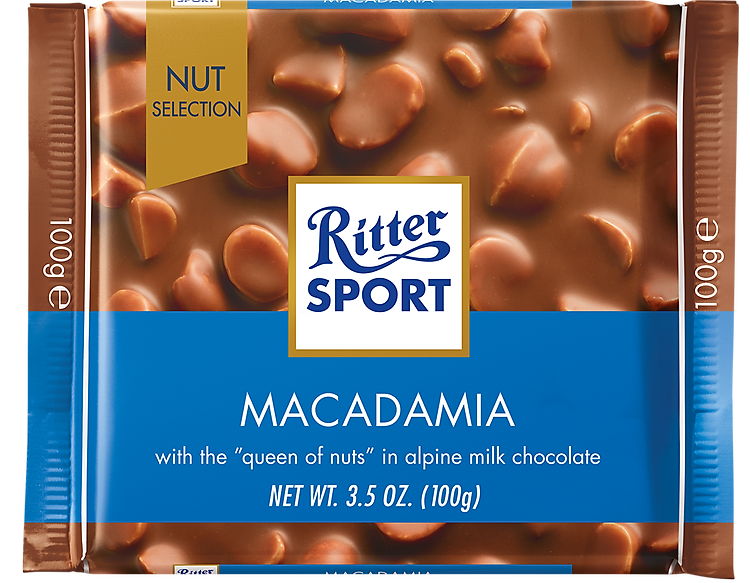 Kết quả hình ảnh cho Ritter Sport Macadamia