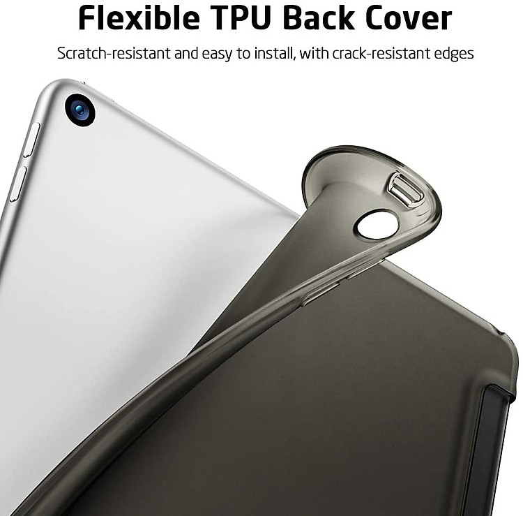 Bao da cho iPad Gen 8 10.2 2020 ESR Rebound Slim Smart Case - Hàng Nhập Khẩu