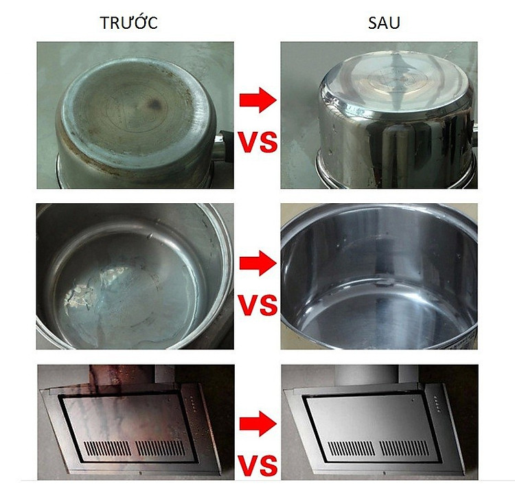 kem tẩy rửa đa năng nhà bếp oven cookware cleaner 500g kèm 02 móc dán treo 7