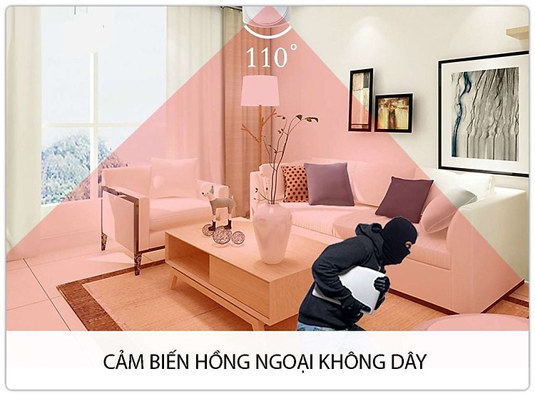 Bộ Thiết Bị Chống Trộm Dùng SIM + WIFI GP05W Báo Qua Điện Thoại