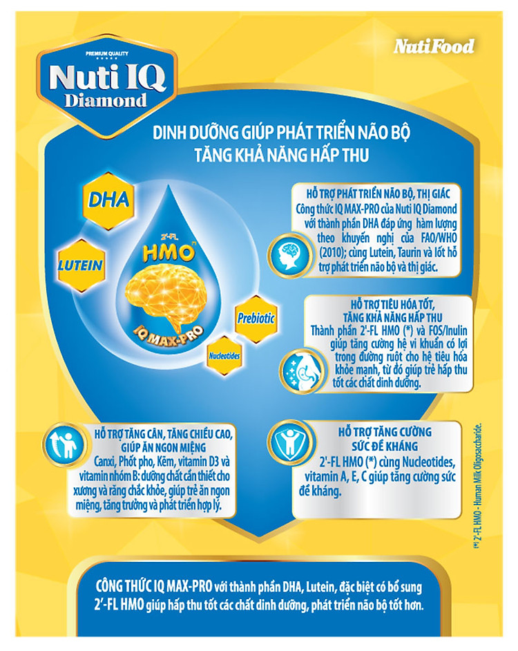 Sữa Dinh Dưỡng Pha Sẵn Nuti IQ Diamond của Nutifood