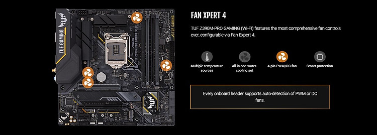 Bo mạch chủ ASUS TUF Z390M-Pro Gaming (WI-FI)