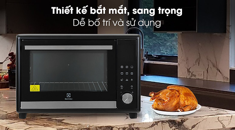 Thiết kế - Lò nướng Electrolux EOT40DBD 40 lít