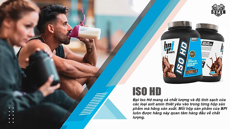 Iso HD Whey Protein Chất Lượng Đỉnh Cao