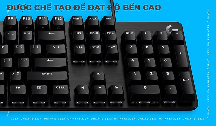 Bàn phím Logitech G413 Mechanical Gaming màu đen - Hàng Chính Hãng - Bảo Hành 24 Tháng
