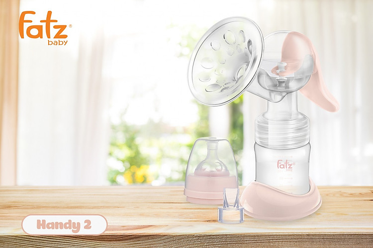 MÁY HÚT SỮA CẦM TAY FATZBABY HANDY 2 (CÓ 1 VAN THAY THẾ) + KÈM HỘP 30 TÚI ĐỰNG SỮA SUNMUM 100ML HỒNG