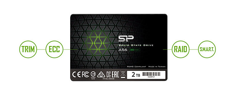 Ổ cứng Silicon Power 2.5 inch SATA SSD A56 256GB