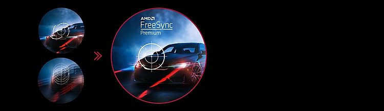 Trải nghiệm chuyển động mượt mà và linh hoạt trong trò chơi với AMD FreeSync Premium.