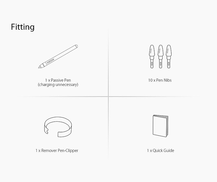 XP-Pen Star G430S 8192 Mức Lực Nhấn