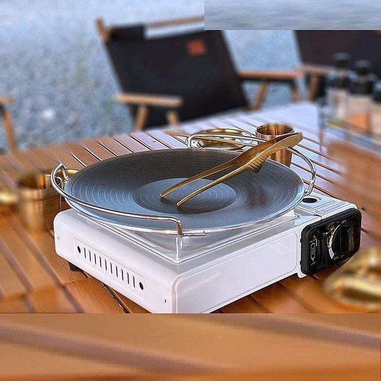 Chảo nướng inox 3 lớp Fivestar Blackcube 34cm