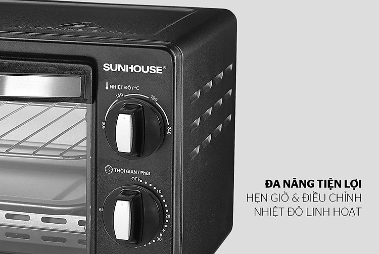 LÒ NƯỚNG 10L SUNHOUSE SHD4206 06