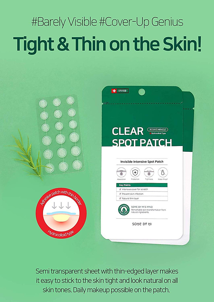 Kết quả hình ảnh cho Some By Mi Clear Spot Patch