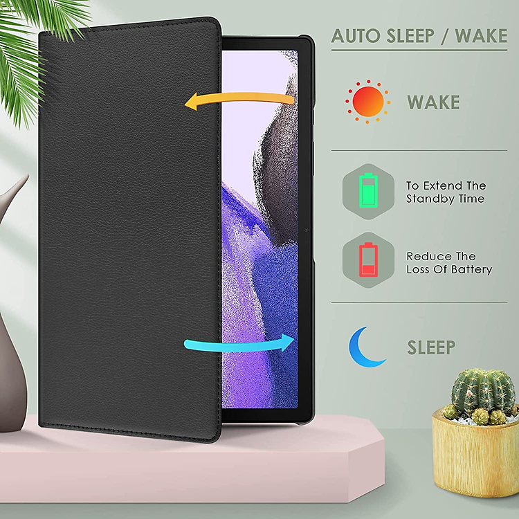 Case bao da chống sốc xoay 360 độ cho Samsung Galaxy Tab S8 Plus /  Tab S7 Plus / Tab S7 FE 12.4 inch có khe S-Pen hiệu HOTCASE