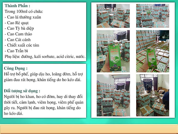 siro bổ phế ht giúp hỗ trợ bổ phế. hỗ trợ giảm ho, hỗ trợ giảm đờm, giảm đau rát họng, công dụng tiêu đờm, bổ phổi 3