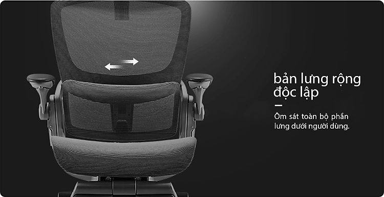 Bản lưng phụ độc lập