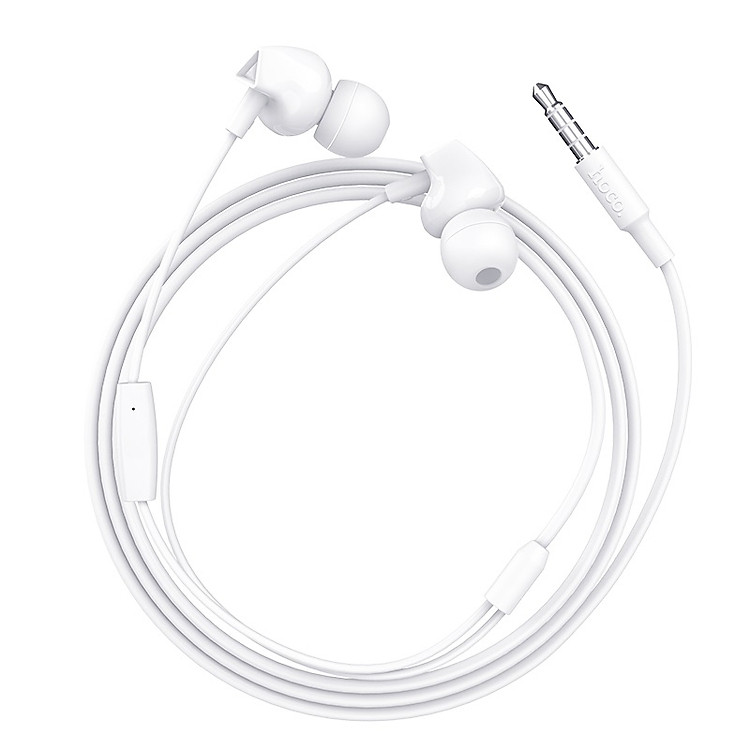 hoco m60 perfect sound universal wired earphones with mic wire