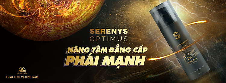 Dung dịch vệ sinh khử mùi vùng kín nam giới SERENYS OPTIMUS - 120ml 1