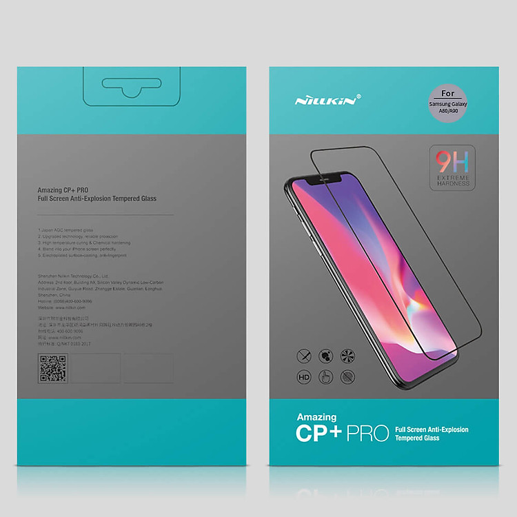 Nillkin Amazing CP+ Pro tempered glass screen protector for Samsung Galaxy A80, A90
