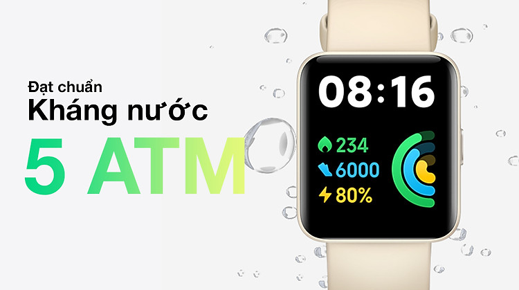 Redmi Watch 2 Lite - Kháng nước