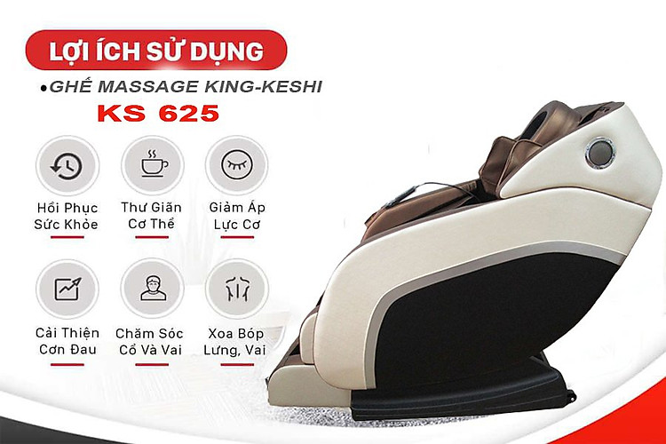 lợi ích khi sử dụng ghế massage ks 625