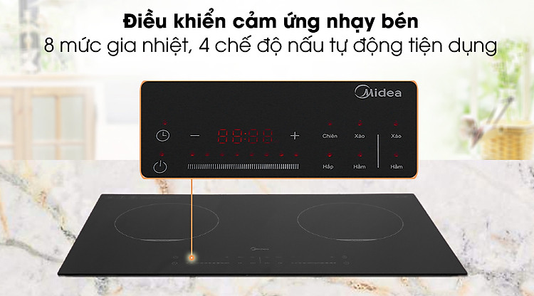 Dễ dùng - Bếp từ Midea MC-IH3520