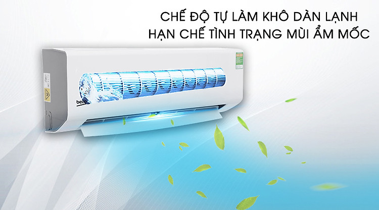 Tự làm sạch - Máy lạnh Beko Inverter 1.5 HP RSVC12VS